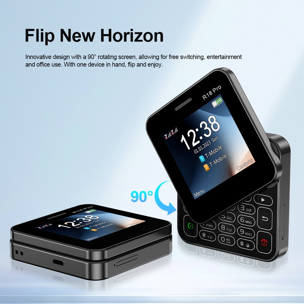 ②iPhone11 128g 2G Rotating Screen Phone Dual Flashlight Dual SIM Card FM Radio