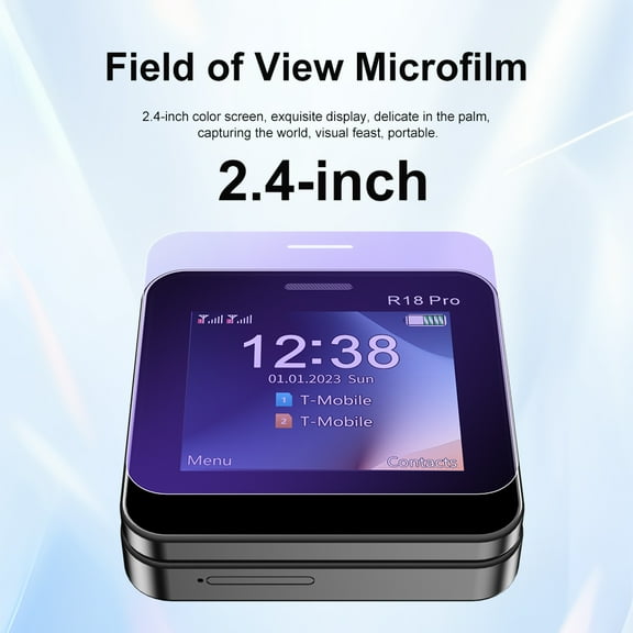 2G Rotating Screen Phone Dual Flashlight Dual SIM Card FM Radio Speed Dial Slider Phone 2.4 Inch Screen