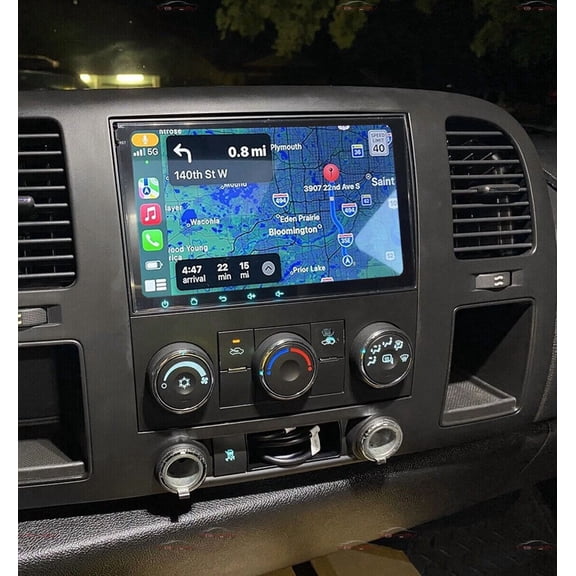 2GB+64GB 8inch Android 15 Car Stereo FOR CHEVY SILVERADO 2007-2013, Wireless CarPlay Android Auto, GPS Navigation Head Unit with DAB+ Radio, DVR, DSP, SWC, Mirror Link / AHD Camera