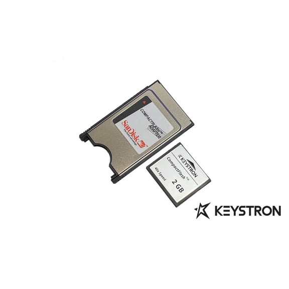 2GB Compactflash PC Card PCMCIA ATA Adapter for Janome Embroidery Machines