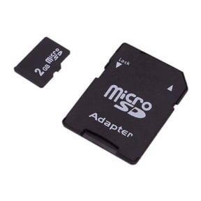 2GB Micro SD Card with SD Card Adapter, MicroSD 2GB Memory Card for Older Cameras, PDA, Medical Devices and GPS TF Card