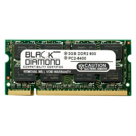 2GB RAM Memory for HP Mini Notebook 110-1144NR Black Diamond Memory Module DDR2 SO-DIMM 200pin PC2-6400 800MHz Upgrade
