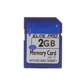 2GB SD Card Class 4 Flash Memory Card Compatible with Older Camera, 3D Printer, PDA, MP3, MP4, Camcorder, GPS
