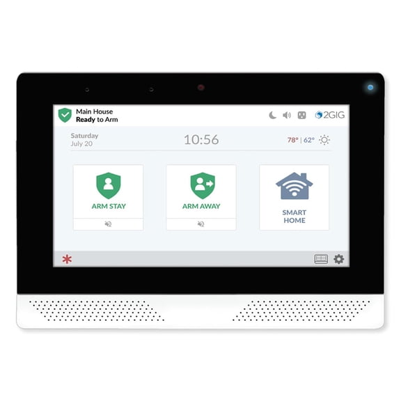 2GIG EDGE Security Panel with 7 In. Touchscreen, AT&T (2GIG-EDG-NA-AA)