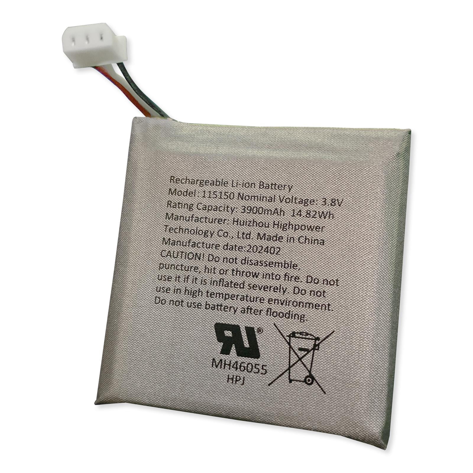 Edge Batts 2GIG EDGE Panel Replacement Backup Battery (2GIG-EDG-BATT) - Walmart.com
