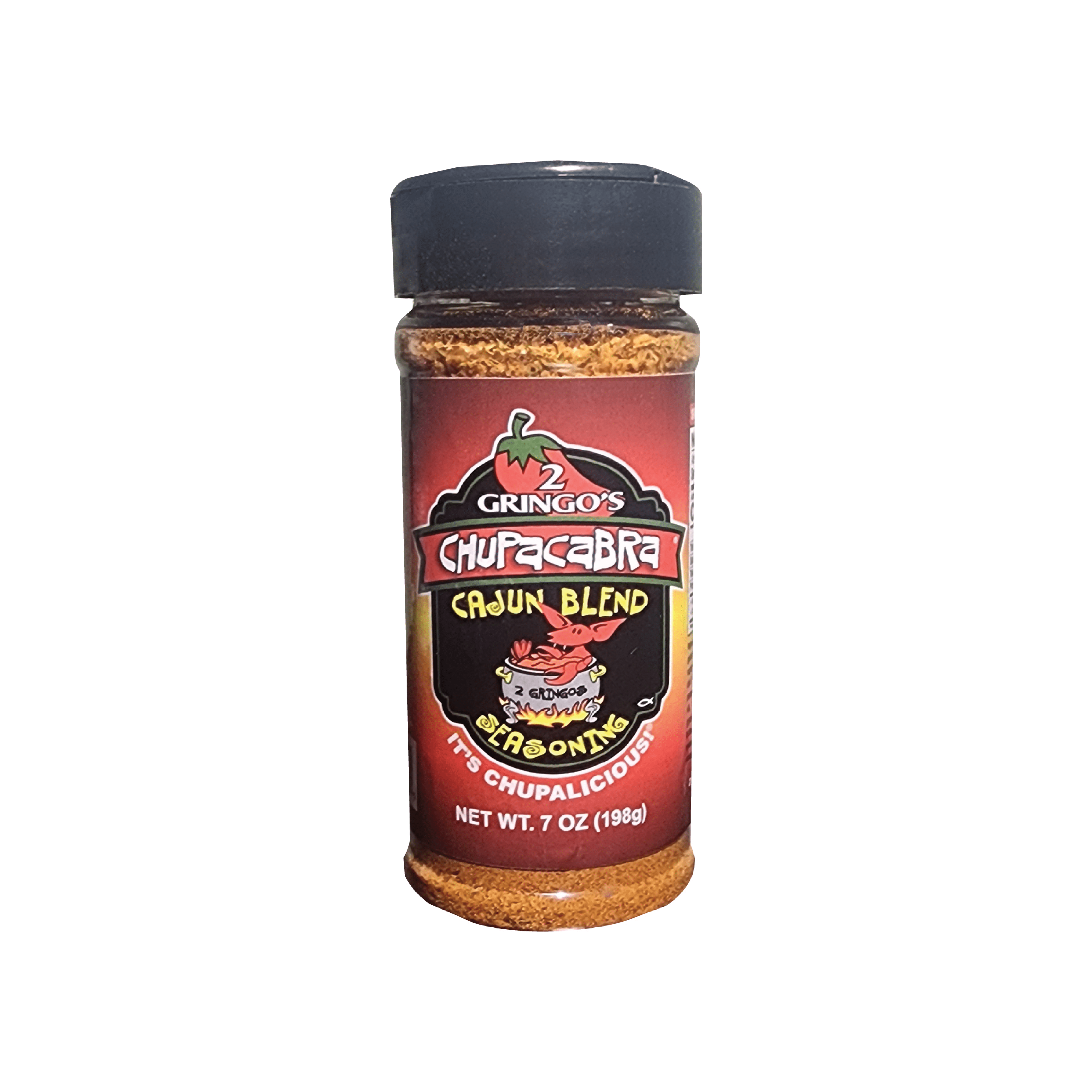 2GRINGOS Cajun Blend Seasoning, 12 oz