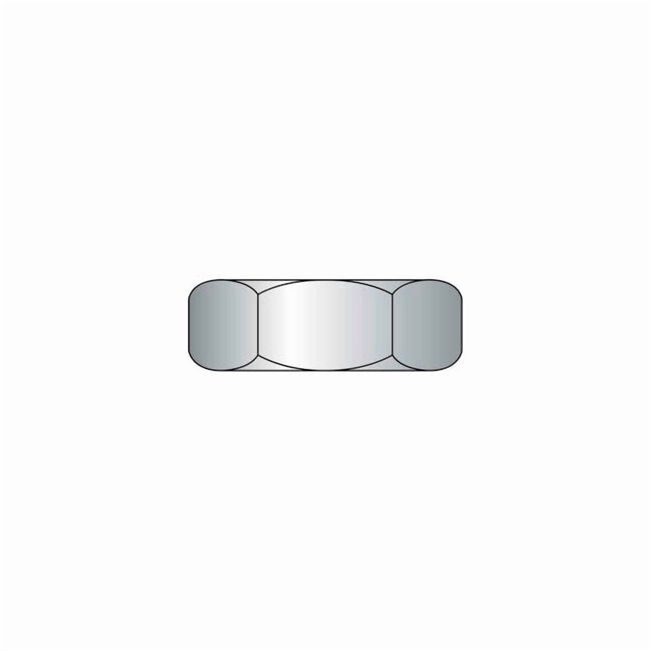 2H Heavy Hex Nut - 3/8-16 - Med. Carbon Steel - Plain - UNC - ASTM A194 SA 194 P