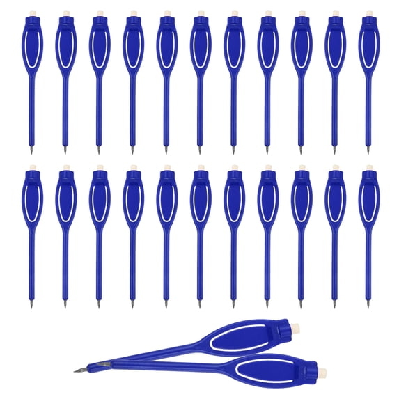 2H Pencils, 24 Pack Golf Scoring Pencils with Eraser Mechanical Plastic Bulk for Sport Games Meeting Office, Blue