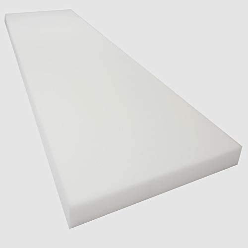 2H X 24W X 72L High Density Upholstery Foam Sheet For Seat Replacement