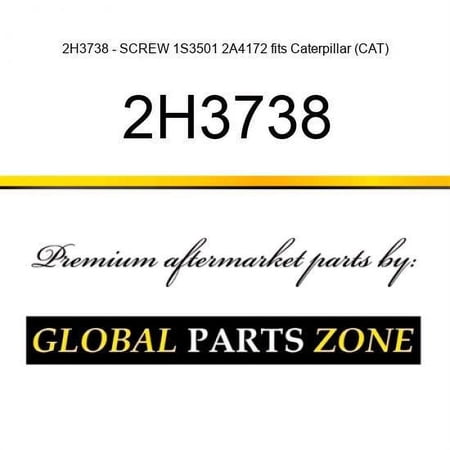 2H3738 - SCREW 1S3501 2A4172 fits Caterpillar (CAT)