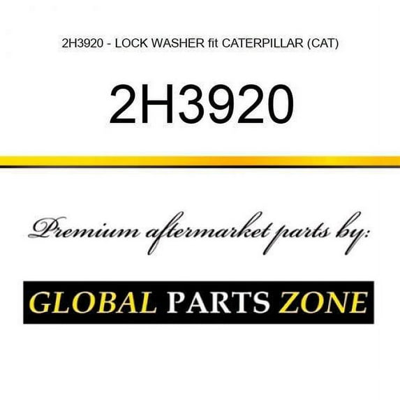 2H3920 - LOCK WASHER fit CATERPILLAR (CAT)