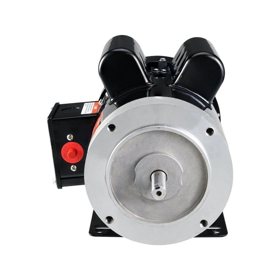 2HP Electric Motor 1725 RPM, 115/230V, 56C Frame Air Compressor Motor, Single Phase, 5/8" Keyed Shaft, CW/CCW Rotation for Farm & Industrial Equipment