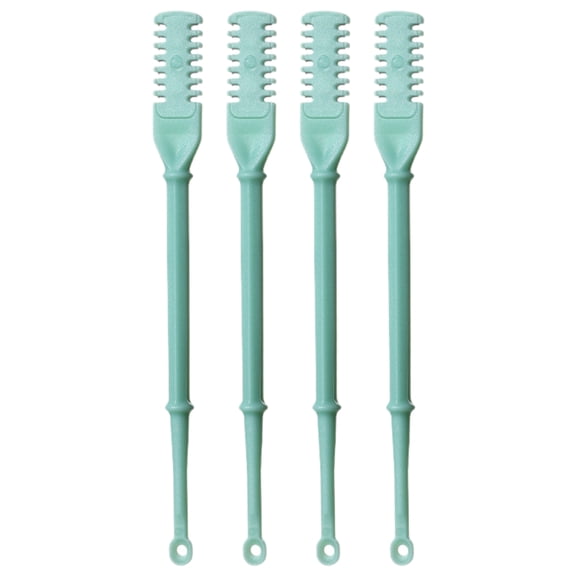 2Head Manual Nose Hair Trimmer Rotating Nasal Hair Cutter with Ear Pickers Portable Nostril Hair Remover Tool Gifts