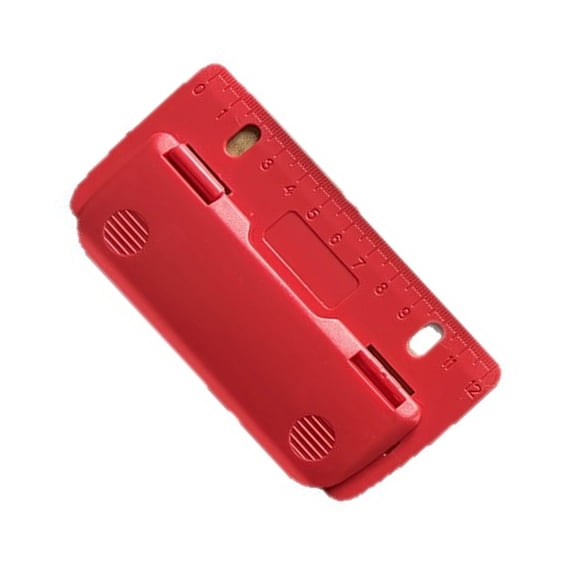 2Hole Punches Loose Leaves Paper Puncher Handheld Circles Punches Paper Puncher for Notebook Scrapbook 3 Sheets Capacity
