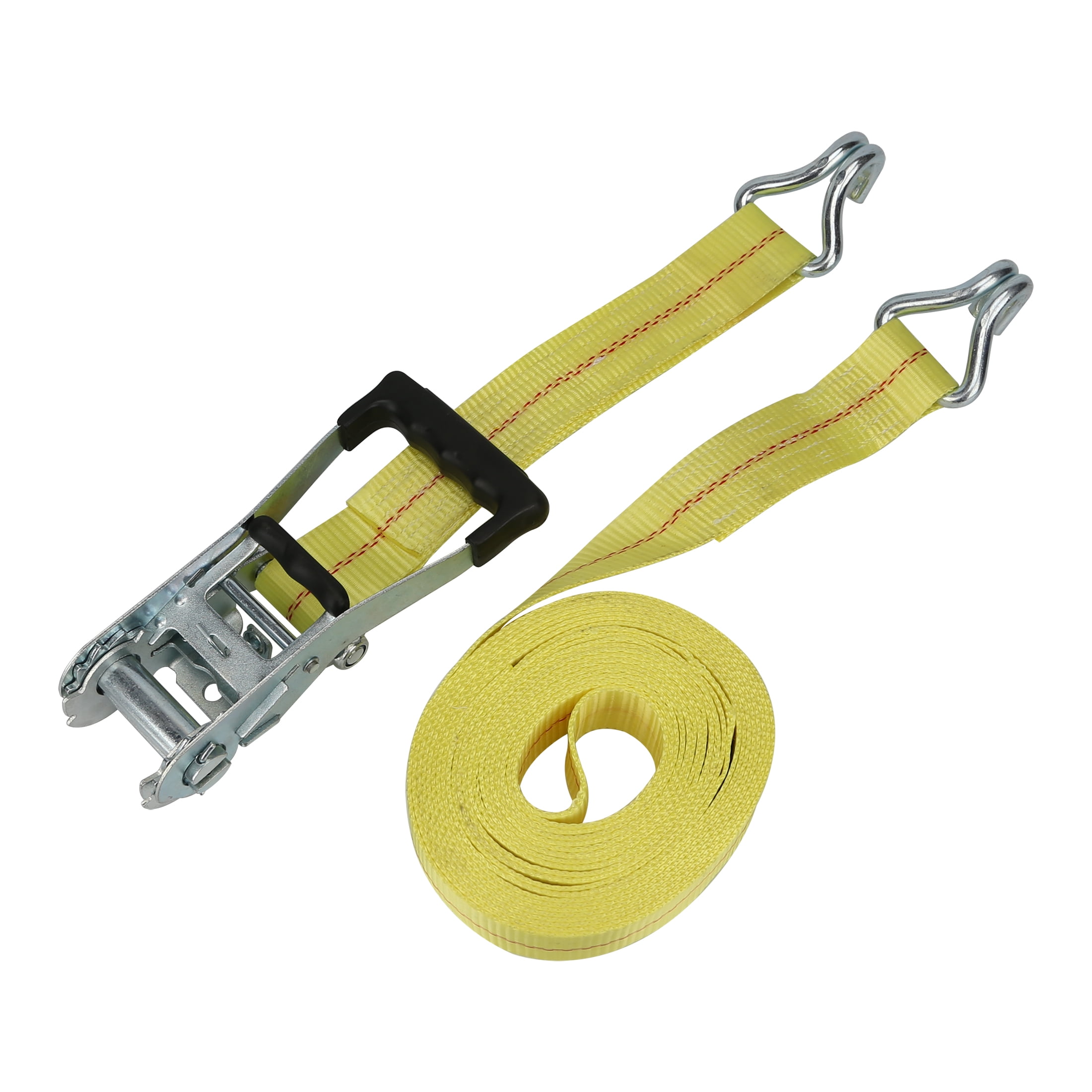Hyper Tough 27-Foot Ratchet Tie-Down With Double J Hooks
