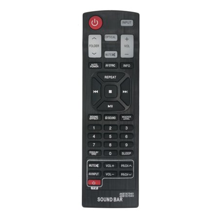 2IN1 AKB73575401 AKB73575402 Replaced Remote Compatible with LG Soundbar Sound Box NB2530 NB3530 NB4530 NBN36NB NB4530B