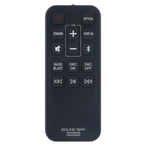 2IN1 COV33552438 COV33552433 Replacement Remote Control fit for LG 2.0 Channel Compact Sound Bar SK1