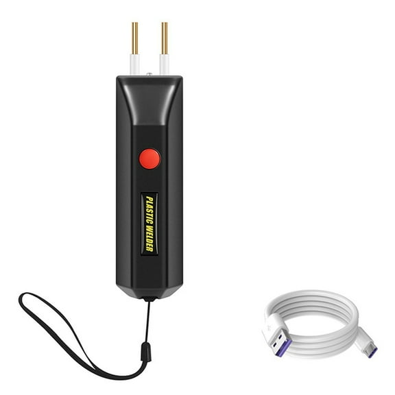2In1 Plastic WelderKit 100W Portable MINI Hot Plastic Crack Repair Tool Repair of Automobile Bumper with ChargingCable,B,1 * welding machine 1 * charging cable 1 * English instruction manual,Black