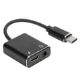 thumbnail image 1 of 2In1 TypeC Charging Audio Cable 3.5mm Headphone Fast Charging Adapter Cable, 1 of 8