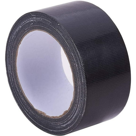 2Inch 21 Yard Bookbinding Tape Cloth Book Repair Tape Safe Cloth Library Book Hinging Repair Craft Tape Acid Free for Bookbinders Hinging Sofa Cord Cable Black