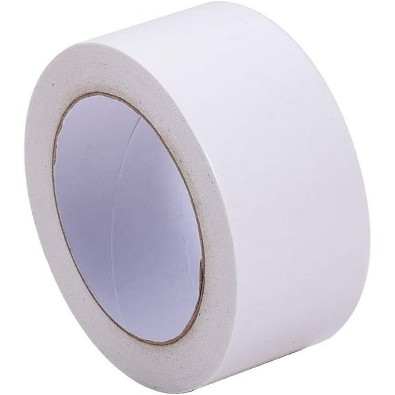 2Inch 21Yard Bookbinding Tape Cloth Book Repair Tape Safe Cloth Library Book Hinging Repair Craft Tape Acid Free for Bookbinders Hinging Sofa Cord Cable White