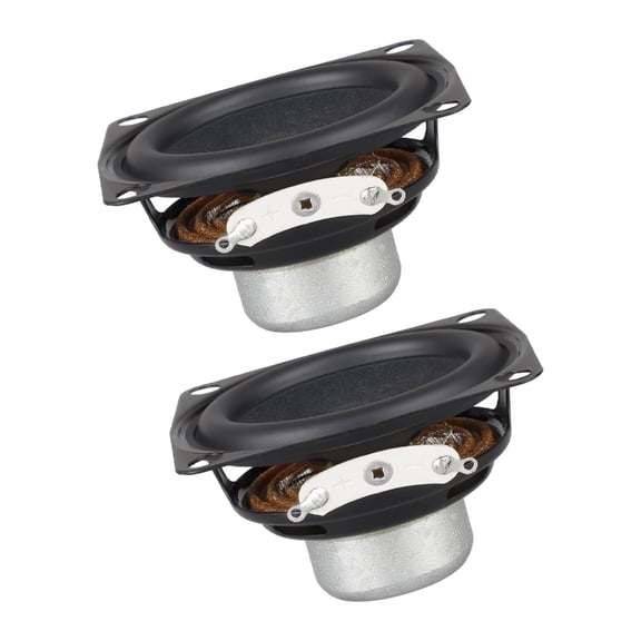 2Inch 5W 4Ω Neodymium Double Magnets 16Core Rubber Surround Enhanced Bass for Compact Portable