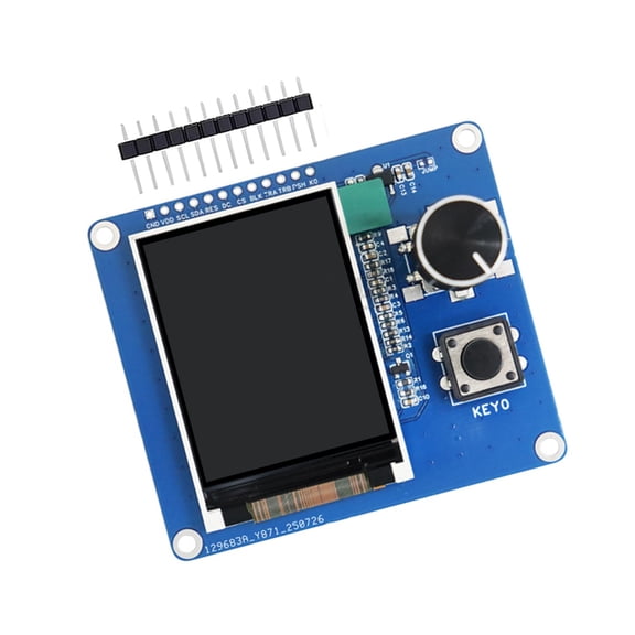 2Inch LCD Display Module With EC11 Rotary Encoding IIC SPI Interfaces For Electronics Projects Projects