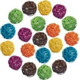 thumbnail image 1 of 2Inch Wicker Rattan Ball Orbs Vase Fillers for Craft Decorative Balls for Bowls Party Wedding Table Decoration Shower Aromatherapy Accessories 24pcs, 1 of 8