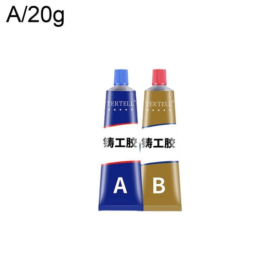 2Industrial Metal Repair Paste Glue HeatResistance Cold Weld Adhesive A&BNEW