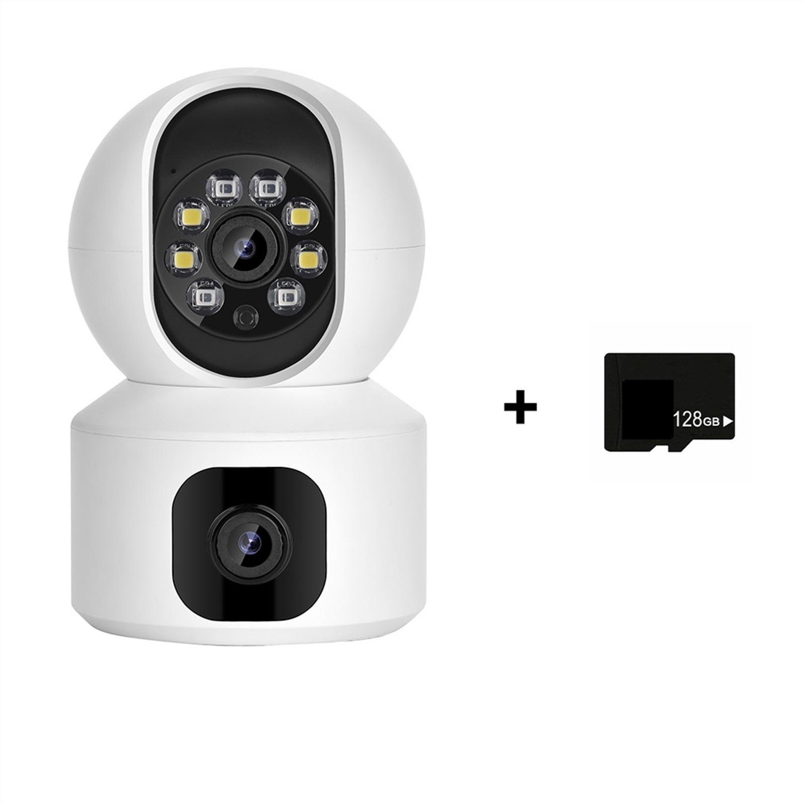 2K 4MP Dual Lens PTZ IP Camera Dual Screen Home Security Camera 3MP HD