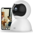 2K HD Pan/Tilt Smart Indoor Security Camera, WiFi Cameras for Home