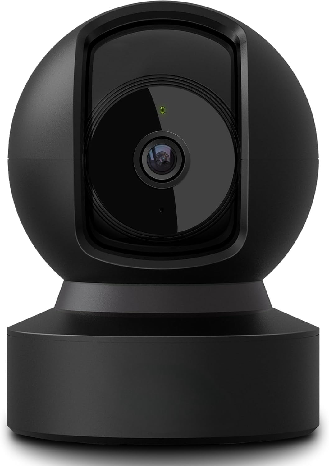 2K+ Indoor Pan/Tilt Wired Security Camera - Works as a Baby Monitor & Pet Camera, Motion Detection & Tracking, 2-Way Audio, Night Vision, Subscription-Free Local Storage or Optional Cloud, KC410S