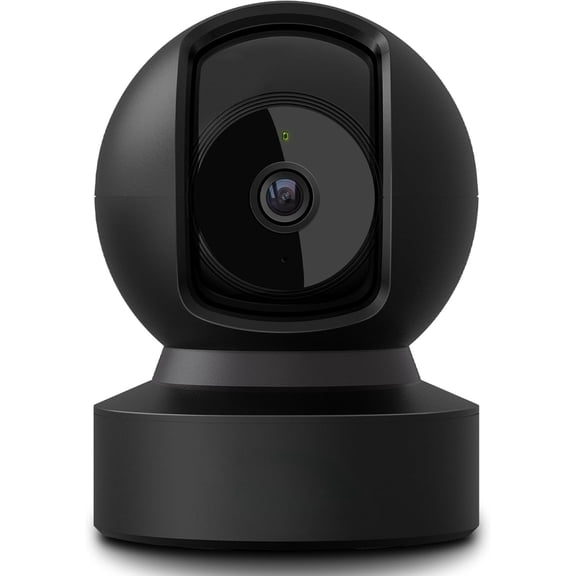 2K+ Indoor Pan/Tilt Wired Security Camera - Works as a Baby Monitor & Pet Camera, Motion Detection & Tracking, 2-Way Audio, Night Vision, Subscription-Free Local Storage or Optional Cloud, KC410S