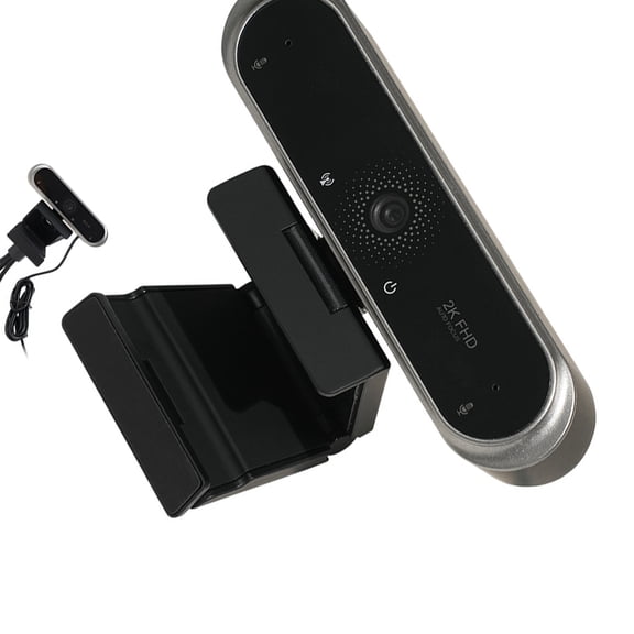 2K Intelligent Focus Webcam With Excellent Resolution And Noise Reduction For Video Calls On Laptop