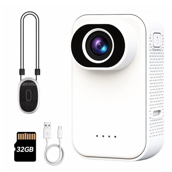 2K Mini Sports Camera, JUANGU Portable Body Cam Wearable Video Recorder Magnetic Sport Cam for Cycling, Motorcycle, Pet