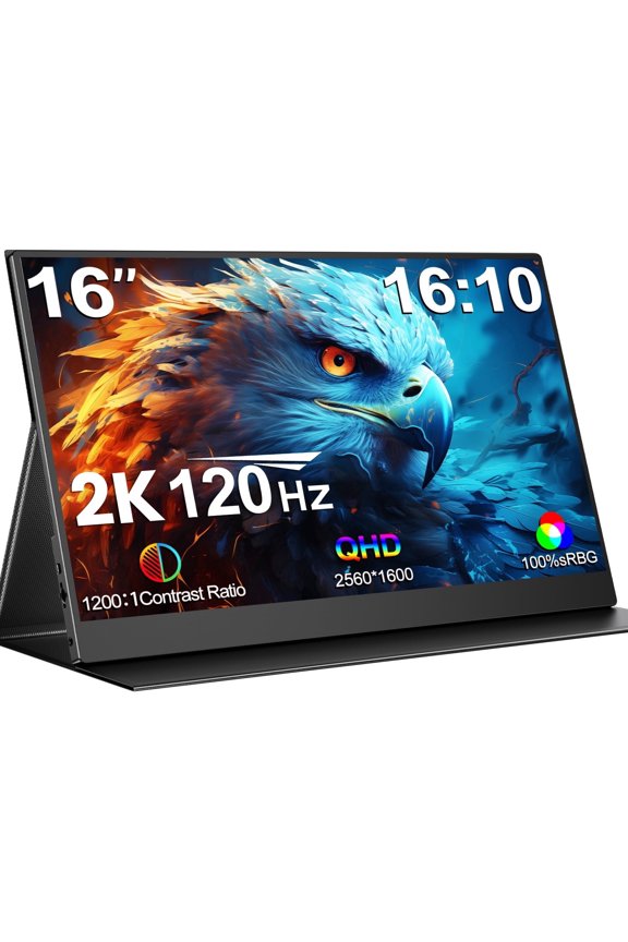GR16DQ 120Hz Gaming Monitor 2560*1600 2K Portable Monitor