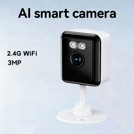 2K Smart Home Security Camera Indoor, 2.4GHz WiFi Indoor Camera for Pet & Baby with US App, AI Event Detection, Smart Search, Color Night Vision, 2-Way Talk, Human Detection