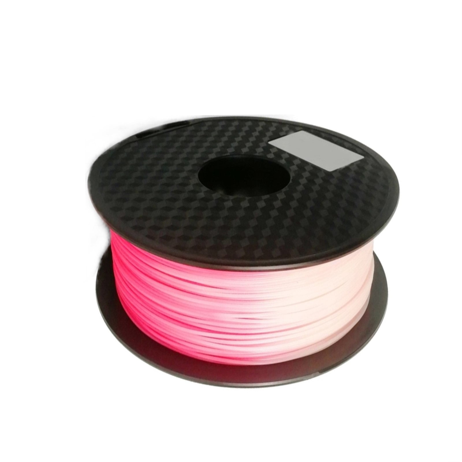 2KG 3D Printer PLA Filament, Red-White Color Changing with Temperature, 1.75mm +/- 0.03 mm, Accessories for 3D Printer & 3D Pen
