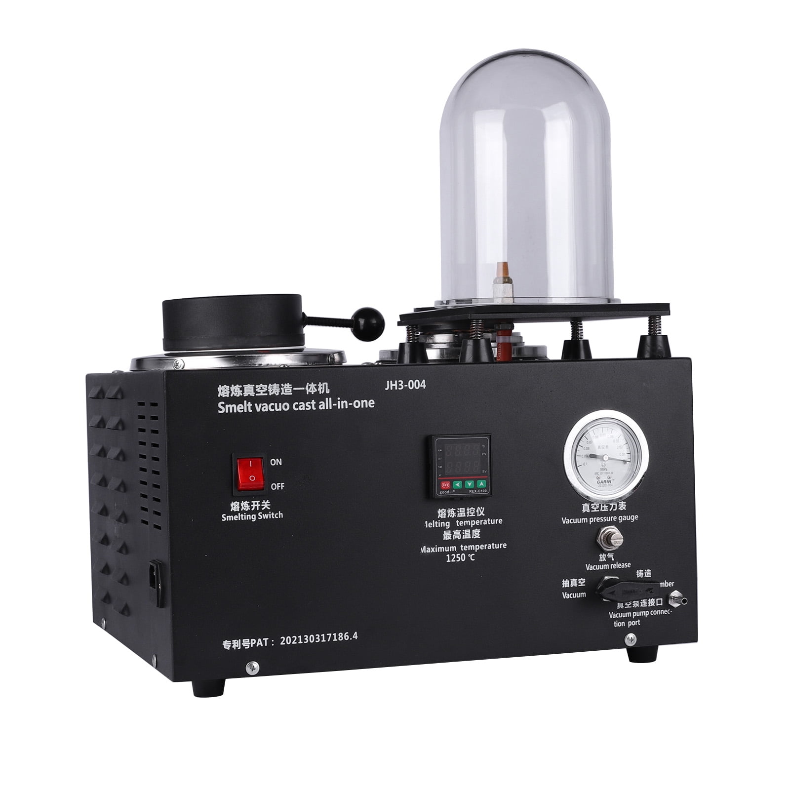 2KG Gold Melting Furnace Efficient Vacuum Casting Machine for