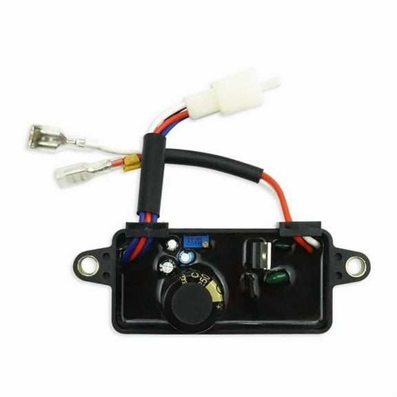 2KW AVR Automatic Voltage Regulator Stabilizer 110V-220V Small Gasoline Generator Accessories,1PCS * 2KW AVR Automatic Voltage Regulator,Black