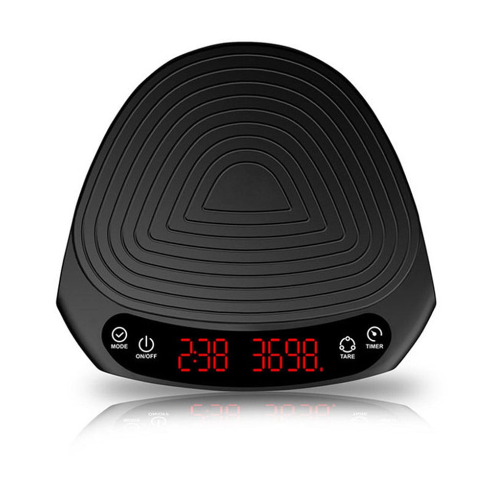 2Kg/0.1G Drip Coffee Scale with Timer Portable Electronic Digital Kitchen High Precision LED Scales