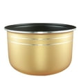 thumbnail image 1 of 2L/3L/4L/5L Extra-Thick Aluminum Alloy Rice Cooker Liner Honeycomb Non-stick Pot Replacement Accessories Kitchen Food Rice Cooker Liner Gold, 1 of 10