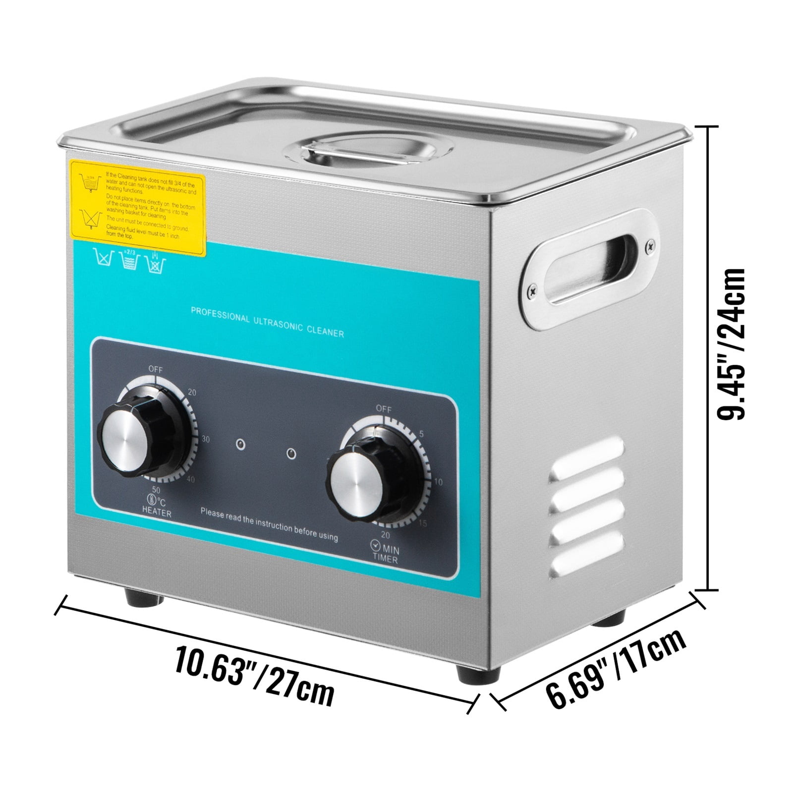 2L 3L Knob Ultrasonic Cleaner with Heater Mini Portable Washing Machine Ultrasound Small Dishwasher Jewelry Glasses Parts