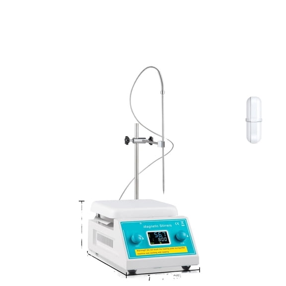 2L 5L Magnetic Stirrer Hot Plate Drink Agitator Mixer Shaker With Stir Bar Digital Display Portable Blender For Lab ,Versatile and Efficient