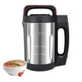 thumbnail image 1 of 2L 6-in-1 Multifunctional Electric Soup Maker with LCD Panel Stainless Steel, 2-6 Servings Capacity Black, 1 of 11