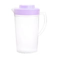 thumbnail image 1 of 2L Cold Water Pitcher, Plastic Beverage Dispenser for Refrigerator, Large Capacity Jug for Fruit Tea, Lemonade, and Iced Drinks, BPA-Free, 1 of 6