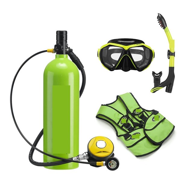 2L Diving Respirator Diving Equipment Aluminum Bottle Gas Cylinder ...