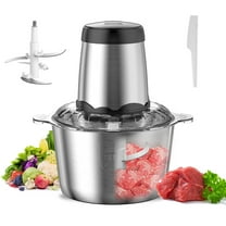 2L Electric Meat Grinder Food Processor Fruits Blender Veg Chopper Sausage Maker Easy to Clean