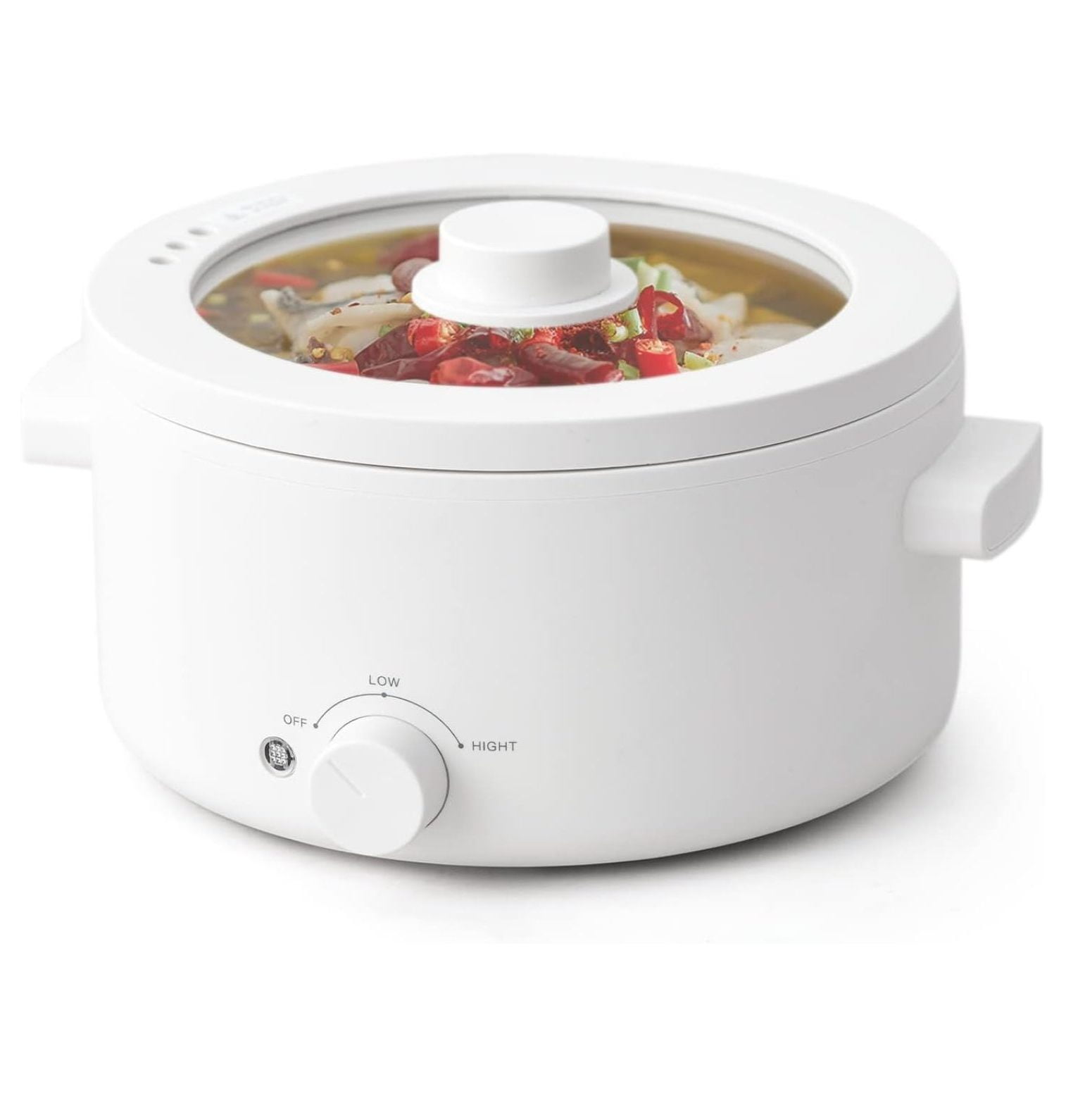 2L Electric Pots for Cooking, Mini Hot Pot Electric NonStick Ceramic