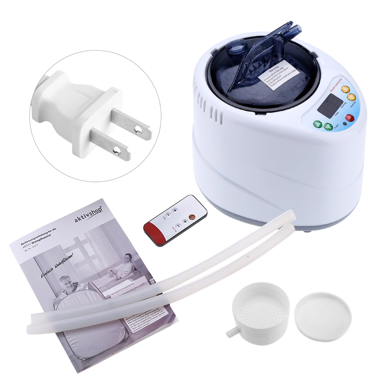 2L Fumigation Machine Home Steamer Steam Generator for Sauna Spa Tent Body Therapy US Plug 110V